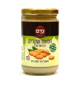 חמאת שקד בכבישה קרה 