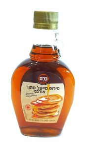 סירופ מייפל טהור אורגני 
